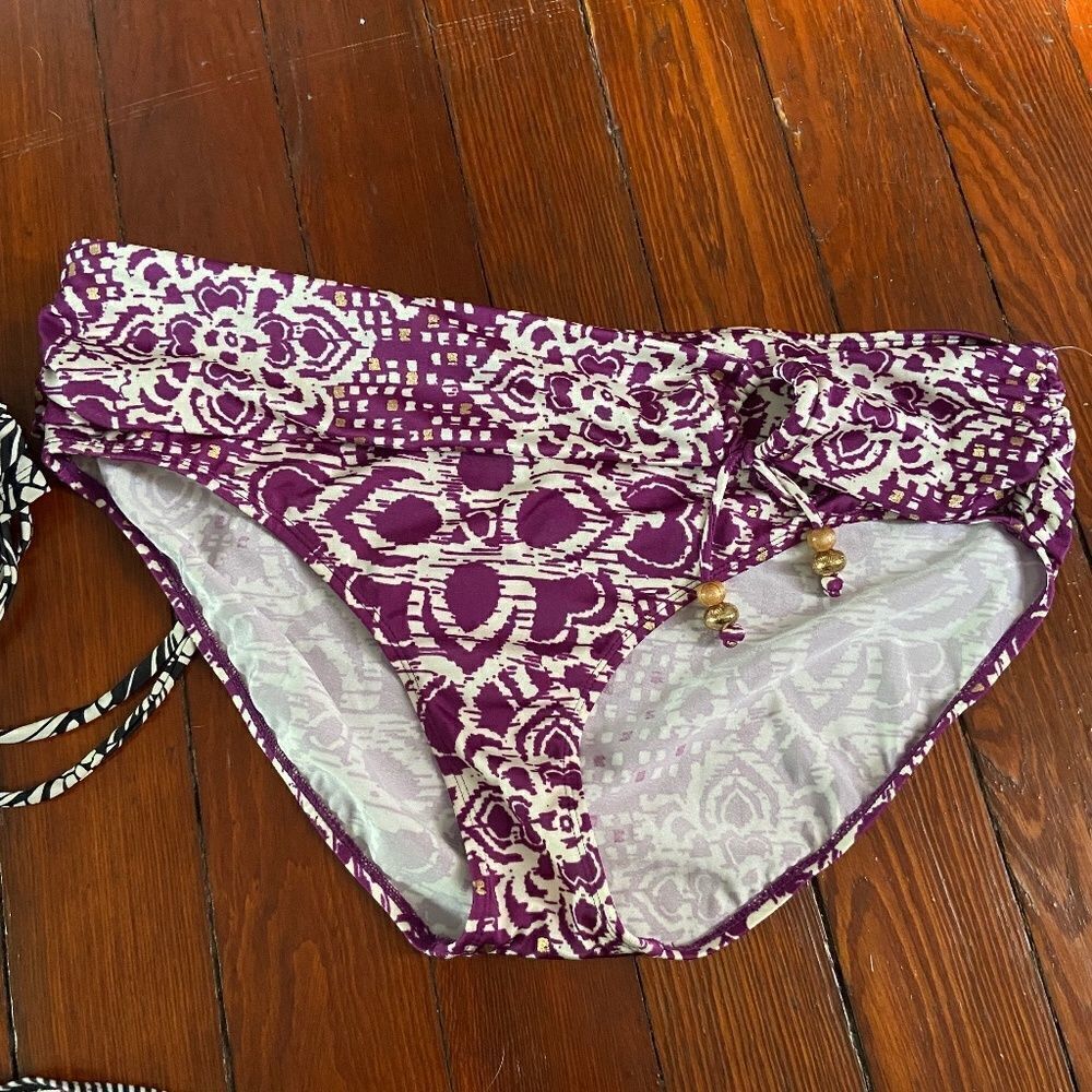 JaclynโSmithโ3โPairsย SwimsuitโbottomsโSizeโ18 - Picture 6 of 12